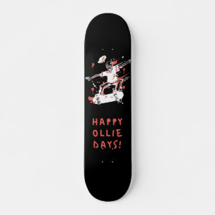 Lycklig Ollie Days Mini Skateboard Bräda 18,5 Cm