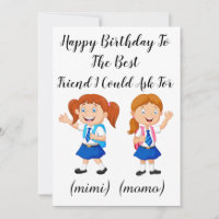 Lycklig Önskemål till födelsedagsdagen, bästa vän