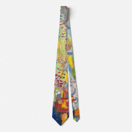 "Lycklig" Original Abstrakt Fine Art Neck Tie Slips