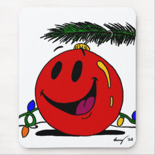 Lycklig Ornament Mousepad Musmatta