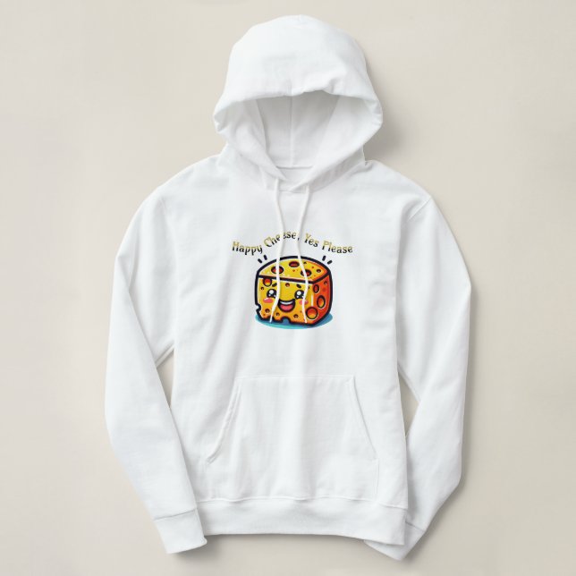 Lycklig Ost, ja, tack T Shirt (Design framsida)