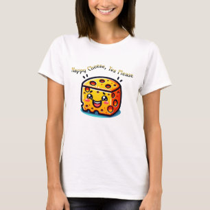 Lycklig Ost, ja, tack T Shirt