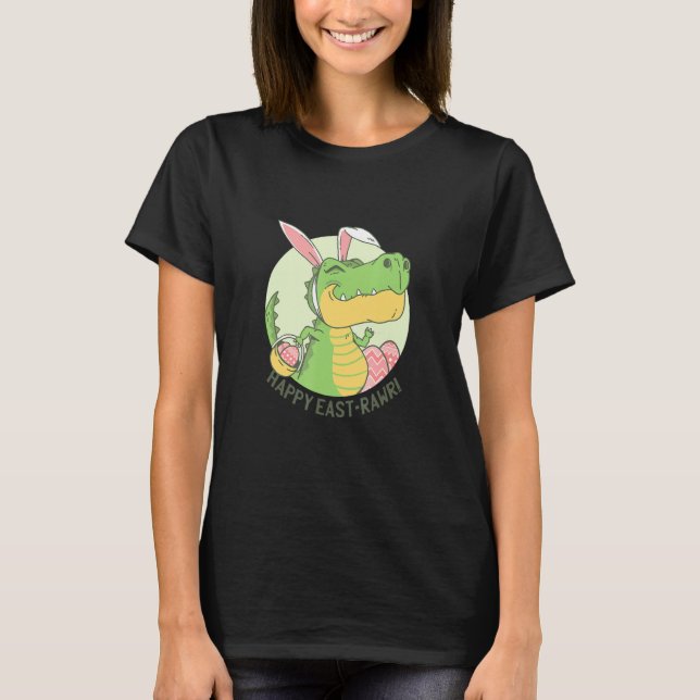 Lycklig Öster Raw T Shirt (Framsida)