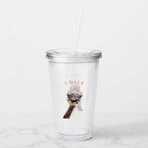 Lycklig Ostrich Take Away Mugg
