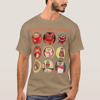 LYCKLIG OWLLIDAY Adworthy Ugglor Wearf Scarfs Uggl T Shirt