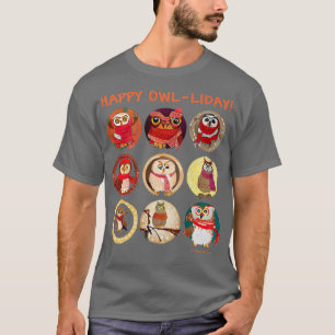 LYCKLIG OWLLIDAY Adworthy Ugglor Wearf Scarfs Uggl T Shirt