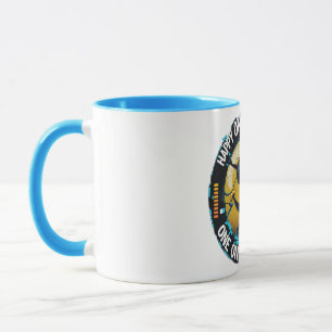Lycklig på utsidan av Classic Mugg - Lönt kaffe