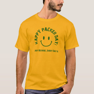 Lycklig packaredag tee shirt
