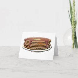 Lycklig Pancake Day Kort