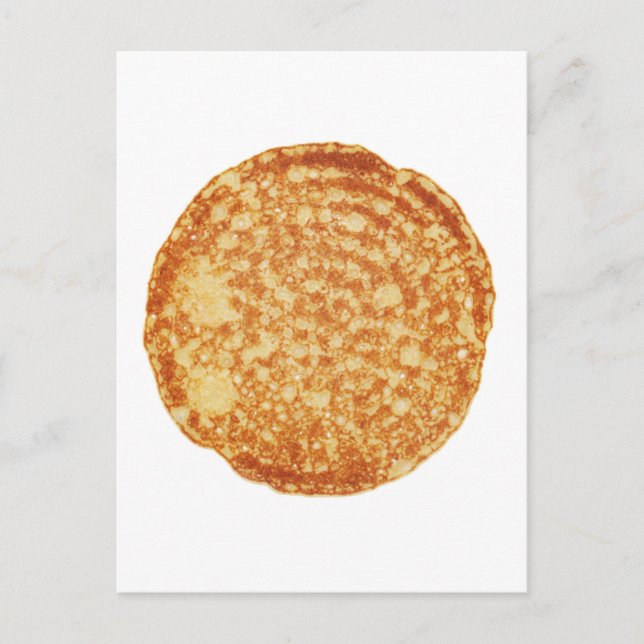 Lycklig Pancake Day! Vykort (Framsida)