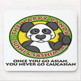 Lycklig Panda Mousepad Musmatta