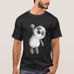 Lycklig Pandabjörn för Vild DjurFläkt T Shirt