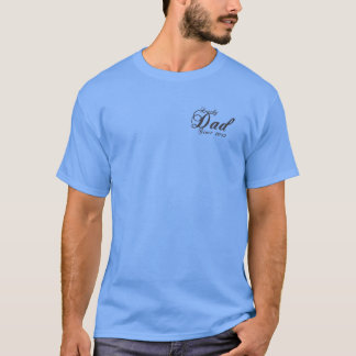 Lycklig pappa efter (satt i ditt födelseår)! tee shirt