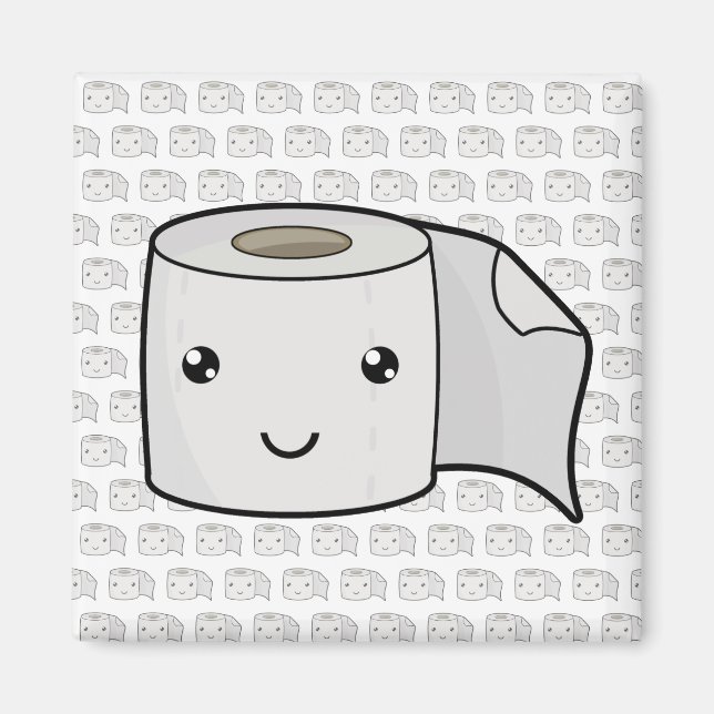 Lycklig Papprare Magnet (Framsidan)