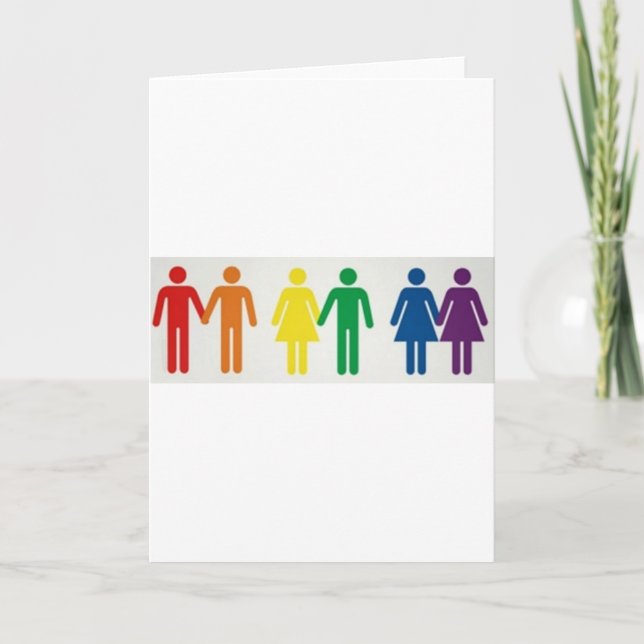 Lycklig par kort (Framsida)