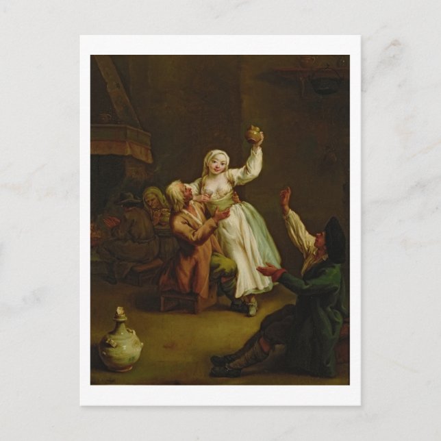 Lycklig par vykort (Framsida)