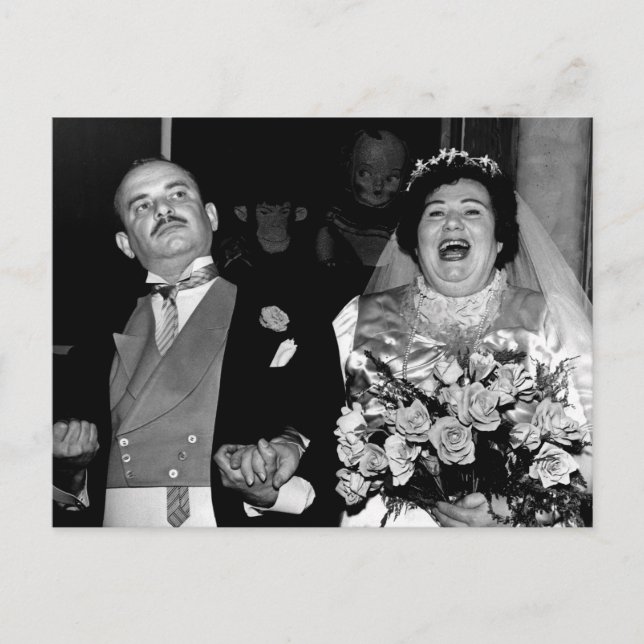 Lycklig par vykort (Framsida)