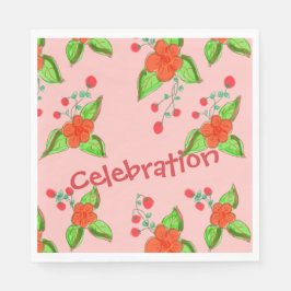 Lycklig Party design Pappersservett