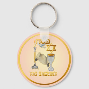 Lycklig påskhögtid Keychain Nyckelring