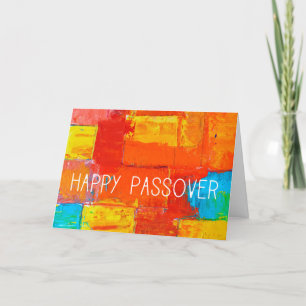 Lycklig Passover Helgkort