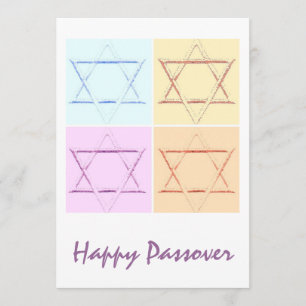 Lycklig Passover Inbjudningar