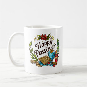 Lycklig Passover Kaffemugg