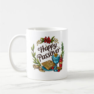 Lycklig Passover Kaffemugg