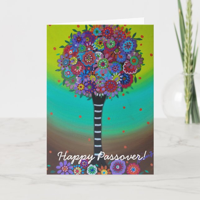 Lycklig Passover Kort (Framsida)