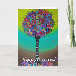 Lycklig Passover Kort