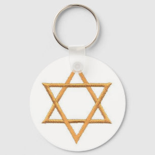 Lycklig Passover Nyckelring