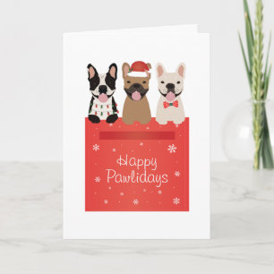 Lycklig Pawlidays Fransk Bulldog Kort