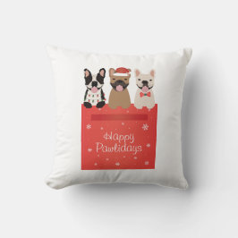 Lycklig Pawlidays Fransk Bulldog Kudde