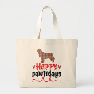 Lycklig Pawlidays Funny Ord Pun Jumbo Tygkasse