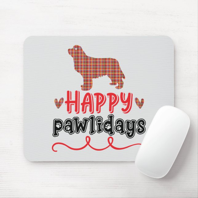 Lycklig Pawlidays | Funny Ord Pun Musmatta (Med mus)