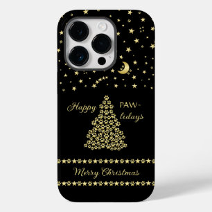 Lycklig Pawlidays, Guld shiny Tass Julgran