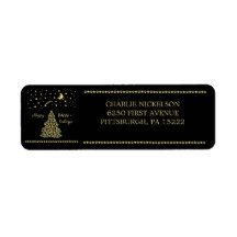 Lycklig Pawlidays, Guld shiny Tass Julgran