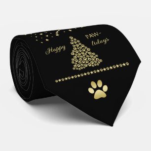 Lycklig Pawlidays, Guld shiny Tass Julgran Slips