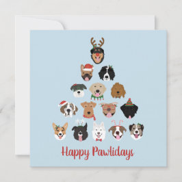 Lycklig Pawlidays Hund Julgran