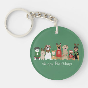 Lycklig Pawlidays Hundar Red Grönt