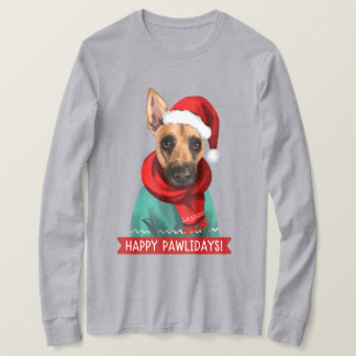 Lycklig Pawlidays jul jul T-Shirt, Vade BMC T Shirt