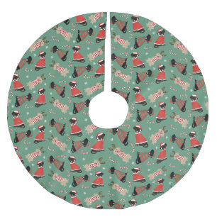 Lycklig Pawlidays Labrador Retriever Hundar Julgransmatta Borstad Polyester