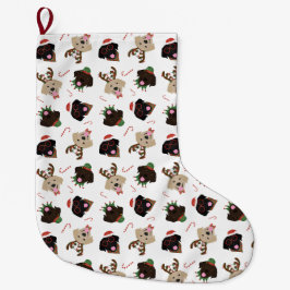 Lycklig Pawlidays Labrador Retriever Hundar Stor Julstrumpa
