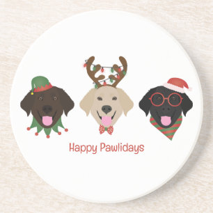 Lycklig Pawlidays Labrador Retriever Hundar Underlägg