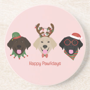 Lycklig Pawlidays Labrador Retriever Hundar Underlägg