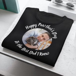 Lycklig Pawthers dag från Hund Foto T Shirt