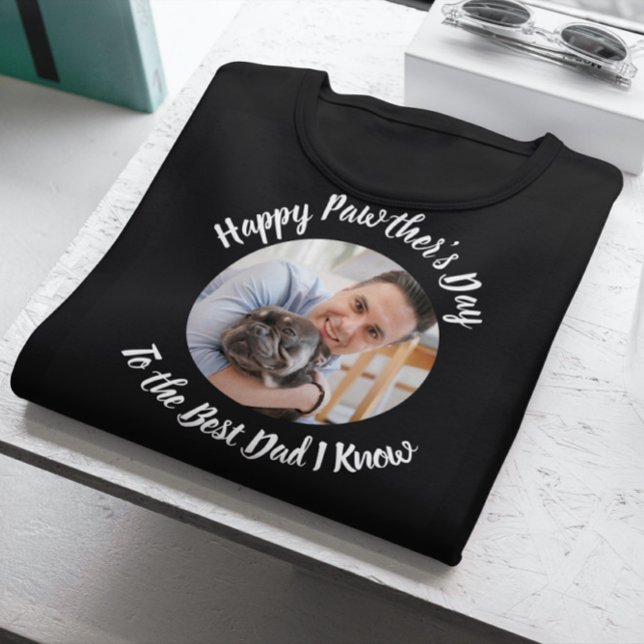 Lycklig Pawthers dag från Hund Foto T Shirt (Skapare uppladdad)