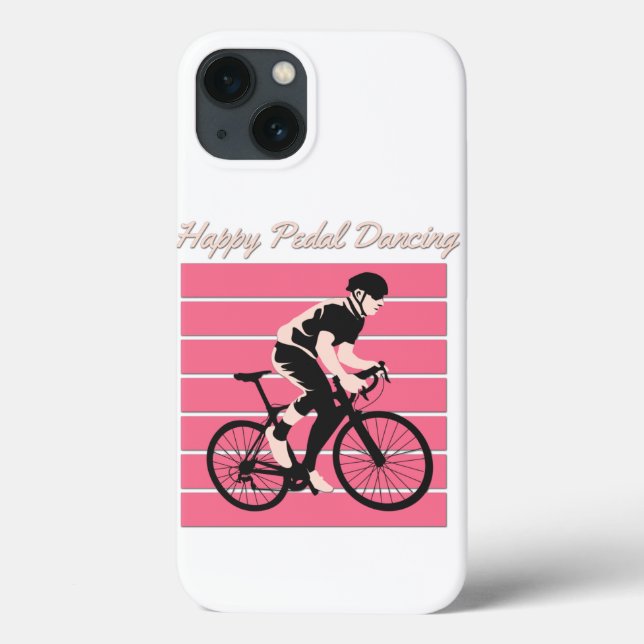 Lycklig Pedal Dancing - Coola Bike Rider Design (Baksida)