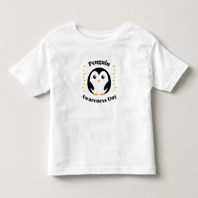 Lycklig Penguin-dagen! T Shirt (Framsida)