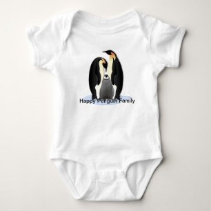 Lycklig Penguin-familjens barn Tee
