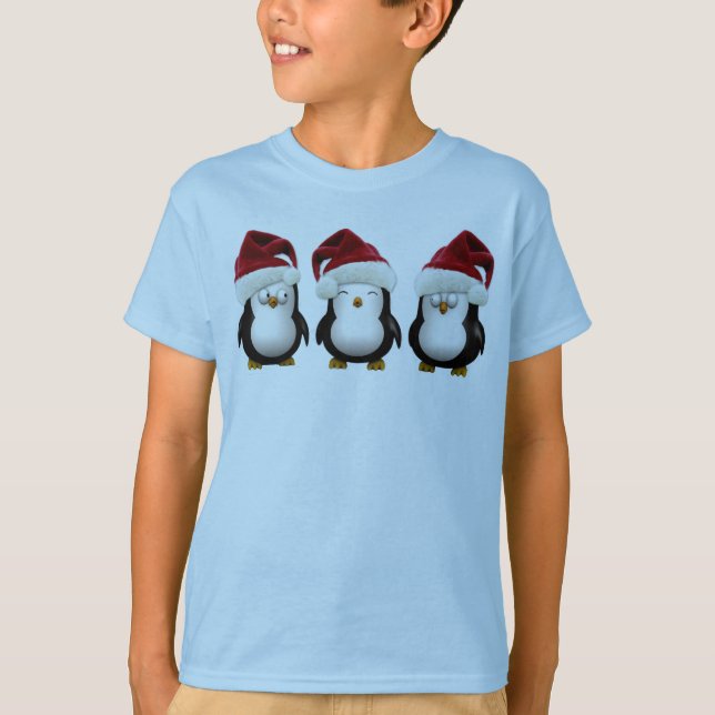 Lycklig-Penguins T Shirt (Framsida)